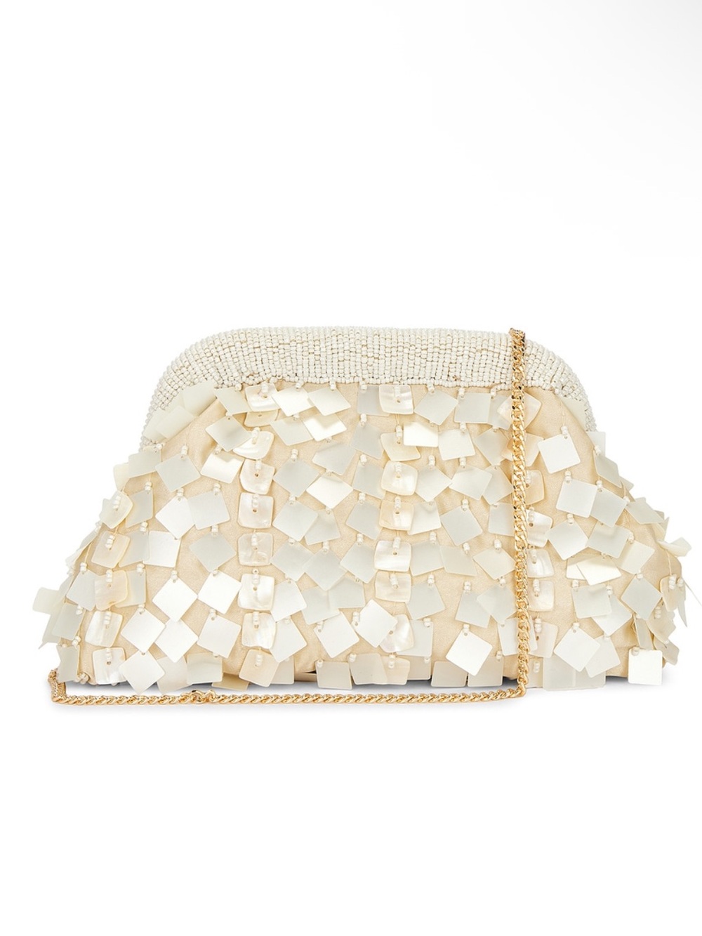 l*space Vienna Clutch in Cream